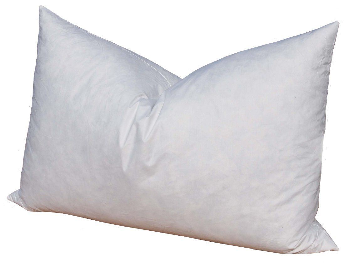 18x18 Feather Pillow Insert Made in USA 95/5 Feather Down Blend